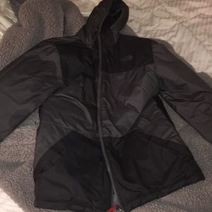 Boys north face winter coat